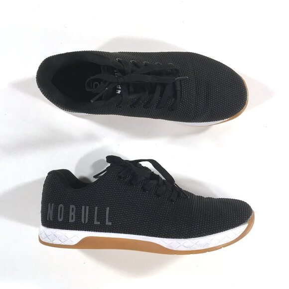 No Bull Outwork Lace Up Trainers Womens Size 9 Mens Size 7.5 EUR 40.5 Black - Picture 1 of 9